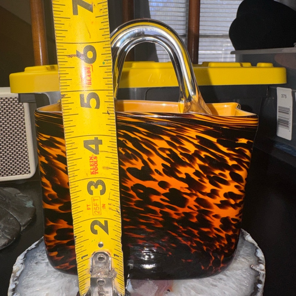 Murano Tortoiseshell Pattern Tote Bag - image 5